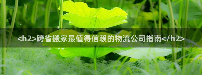 28圈注册地址：<h2>跨省搬家最值