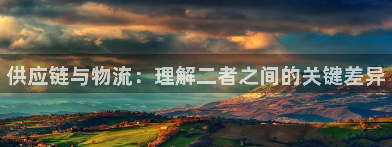pc28圈怎么注册：供应链与物流：理