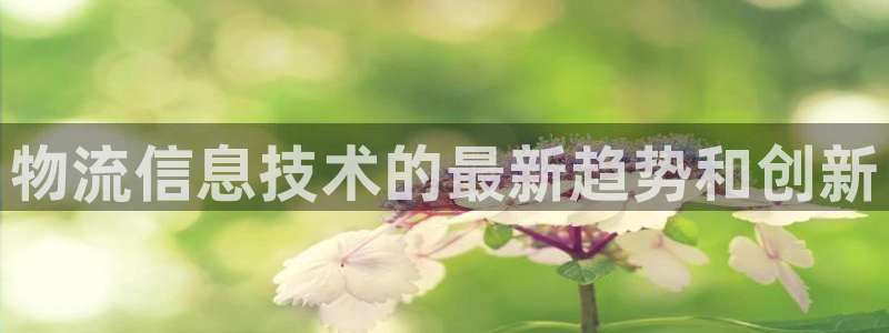 28圈官网多少：物流信息技术的最新趋