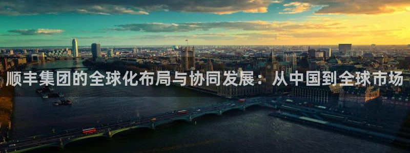 28圈怎么申请代理：顺丰集团的全球化