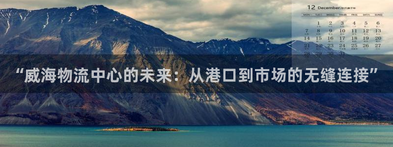 28圈注册步骤：“威海物流中心的未来